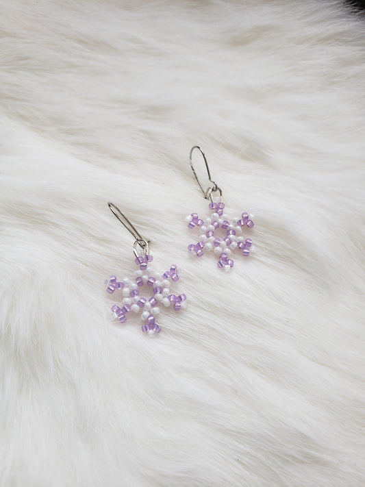 Purple Snowflakes