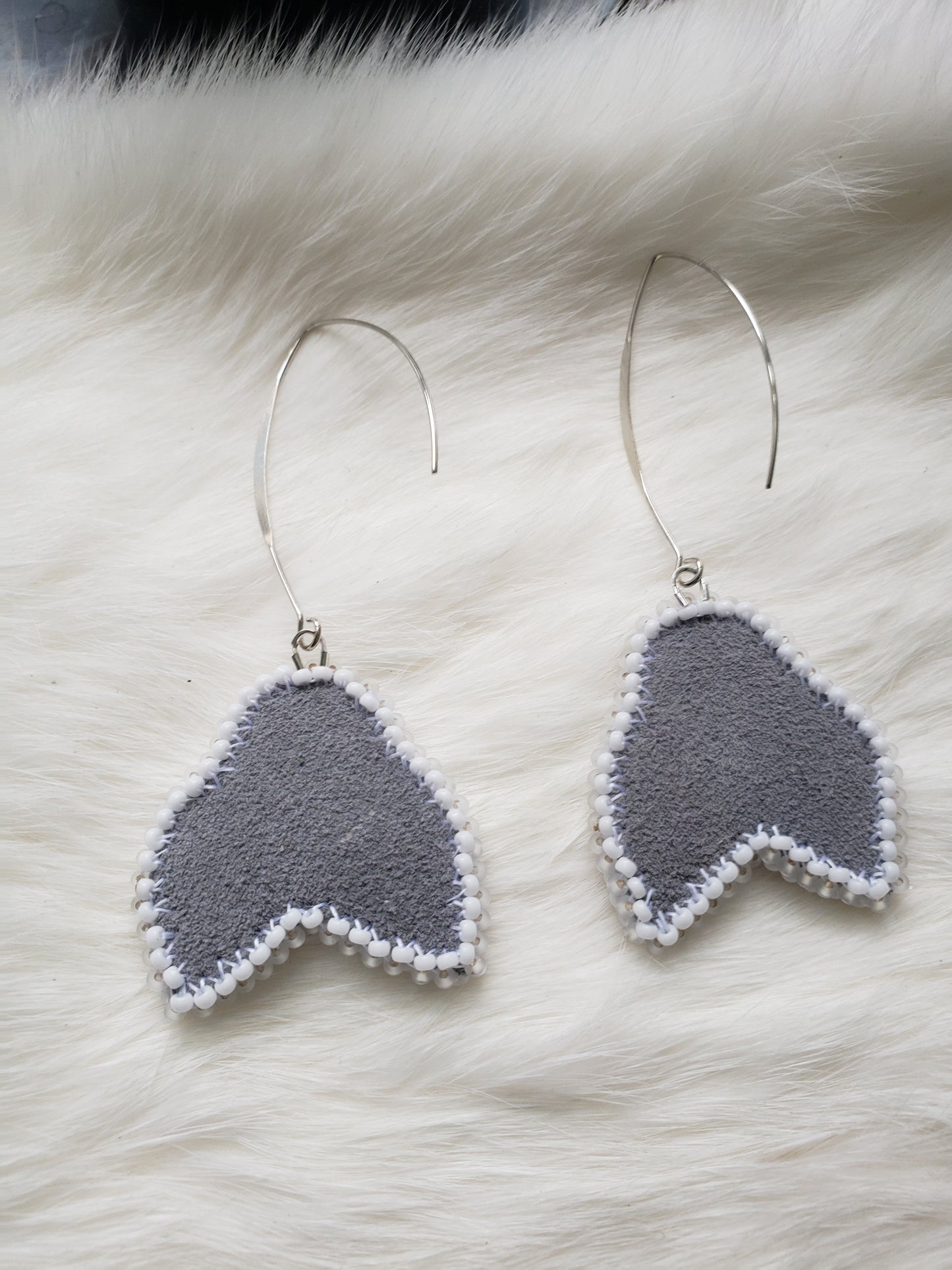 Winter Blueberry Earrings