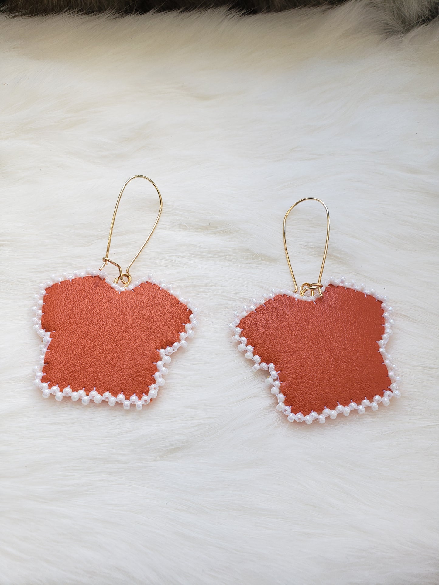 Donation Orange Shirt Earrings