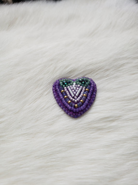 Purple Strawberry Magnet