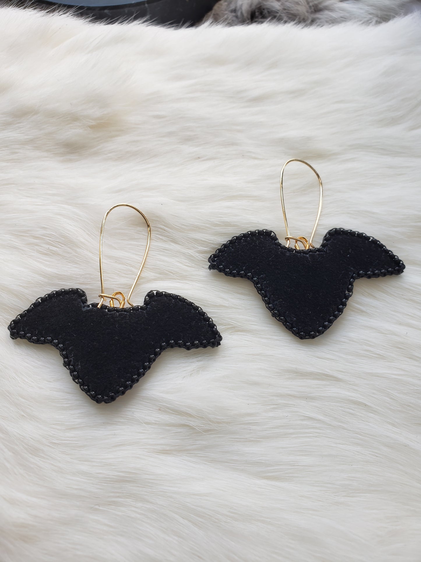 Strawberry Bat Earrings