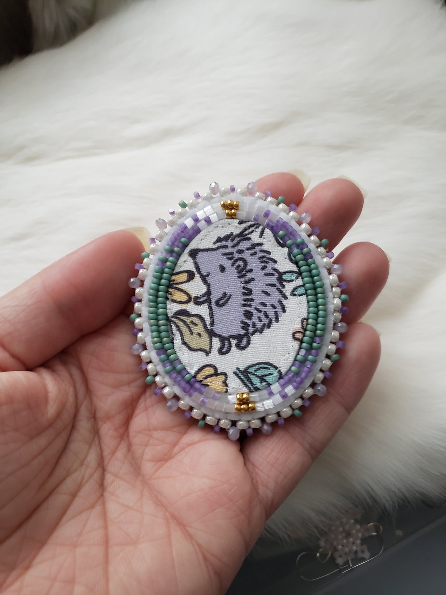 Hedgehog Pin