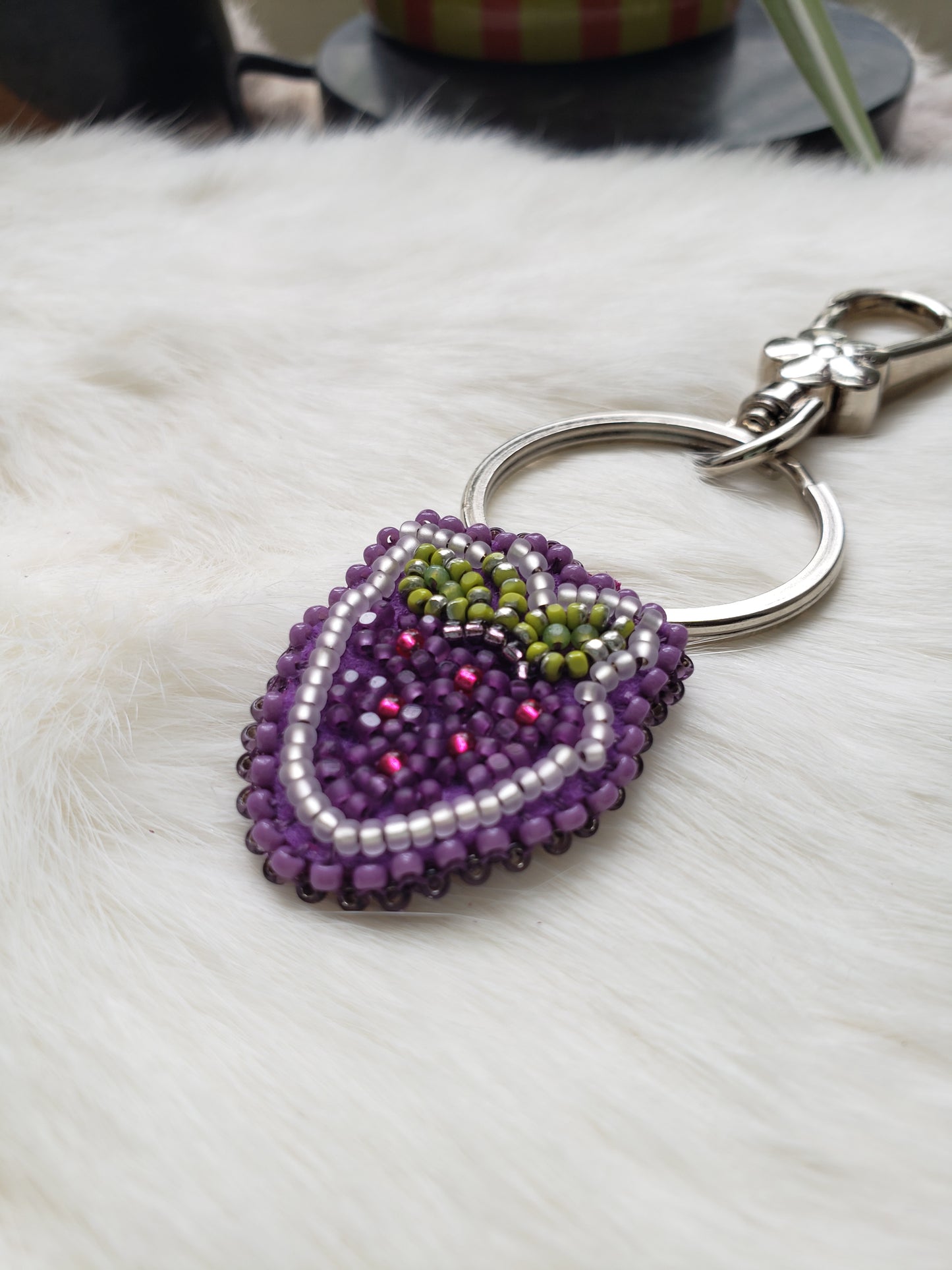 Blackberry Bag Charm / Keychain