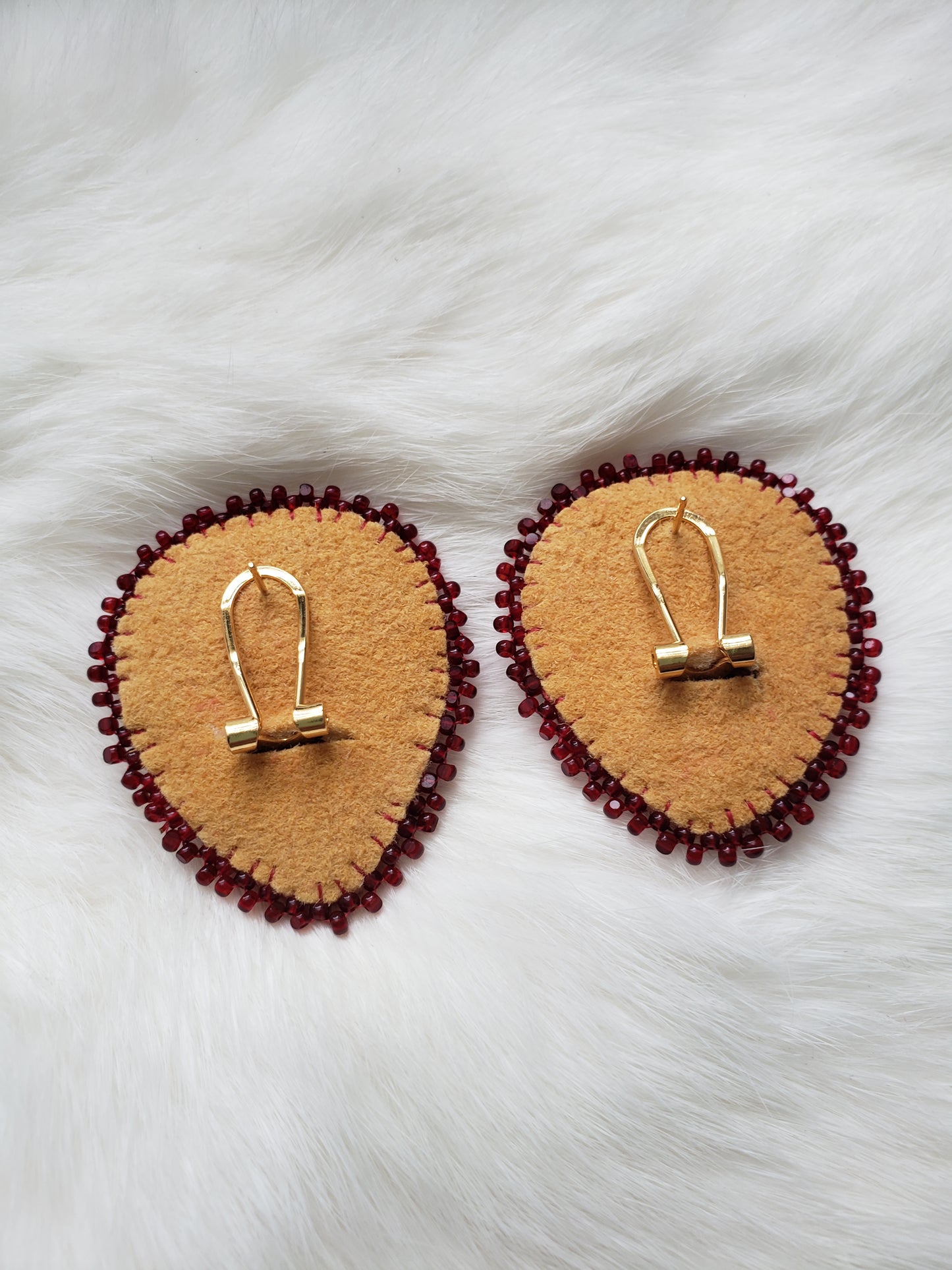 Large Strawberry Earrings