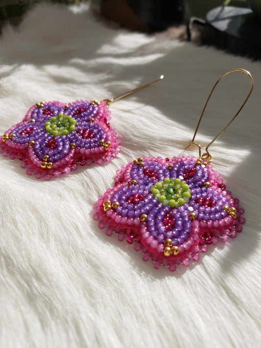 Bright Flower Earrings