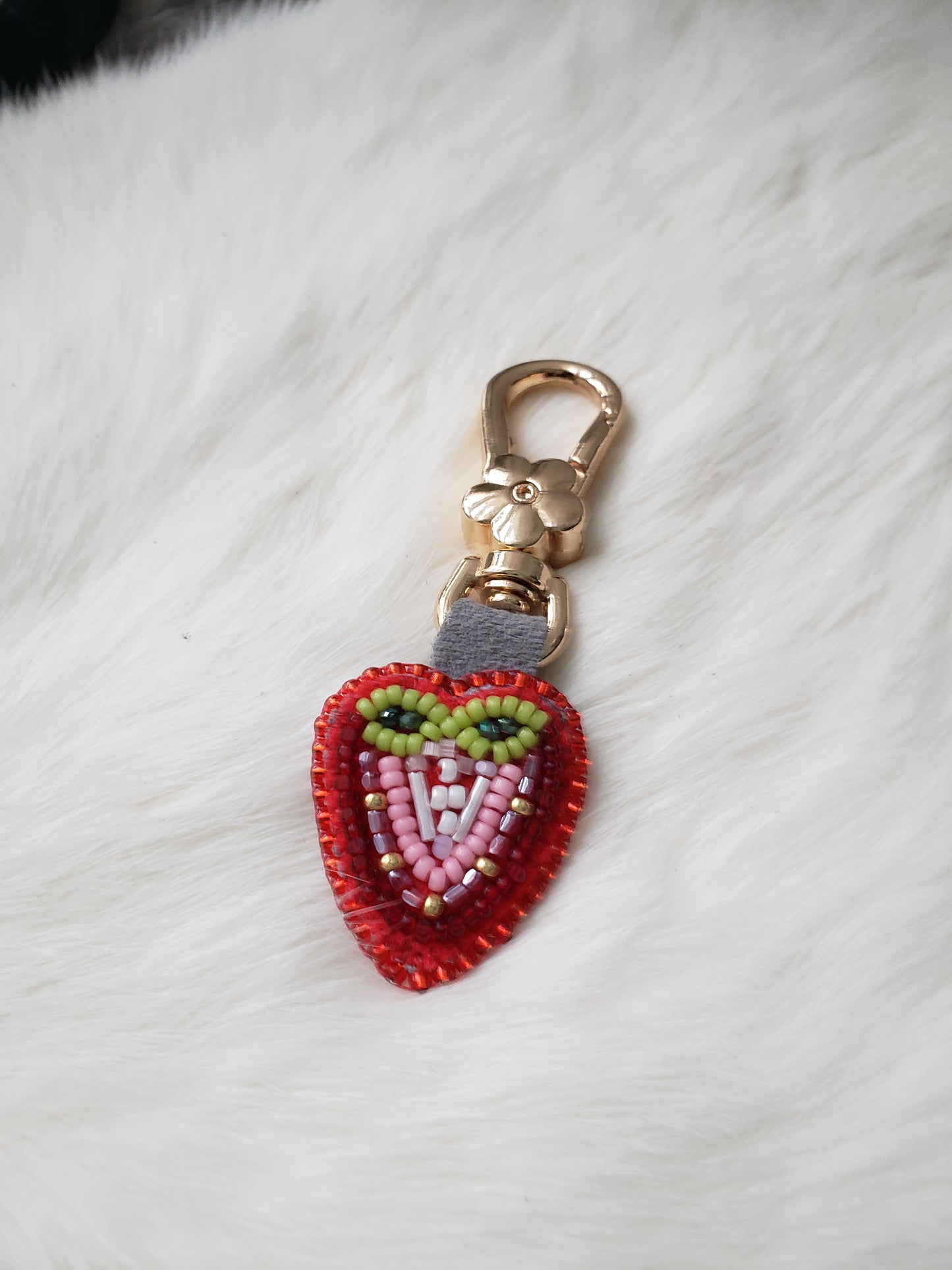 Strawberry Bag Charm