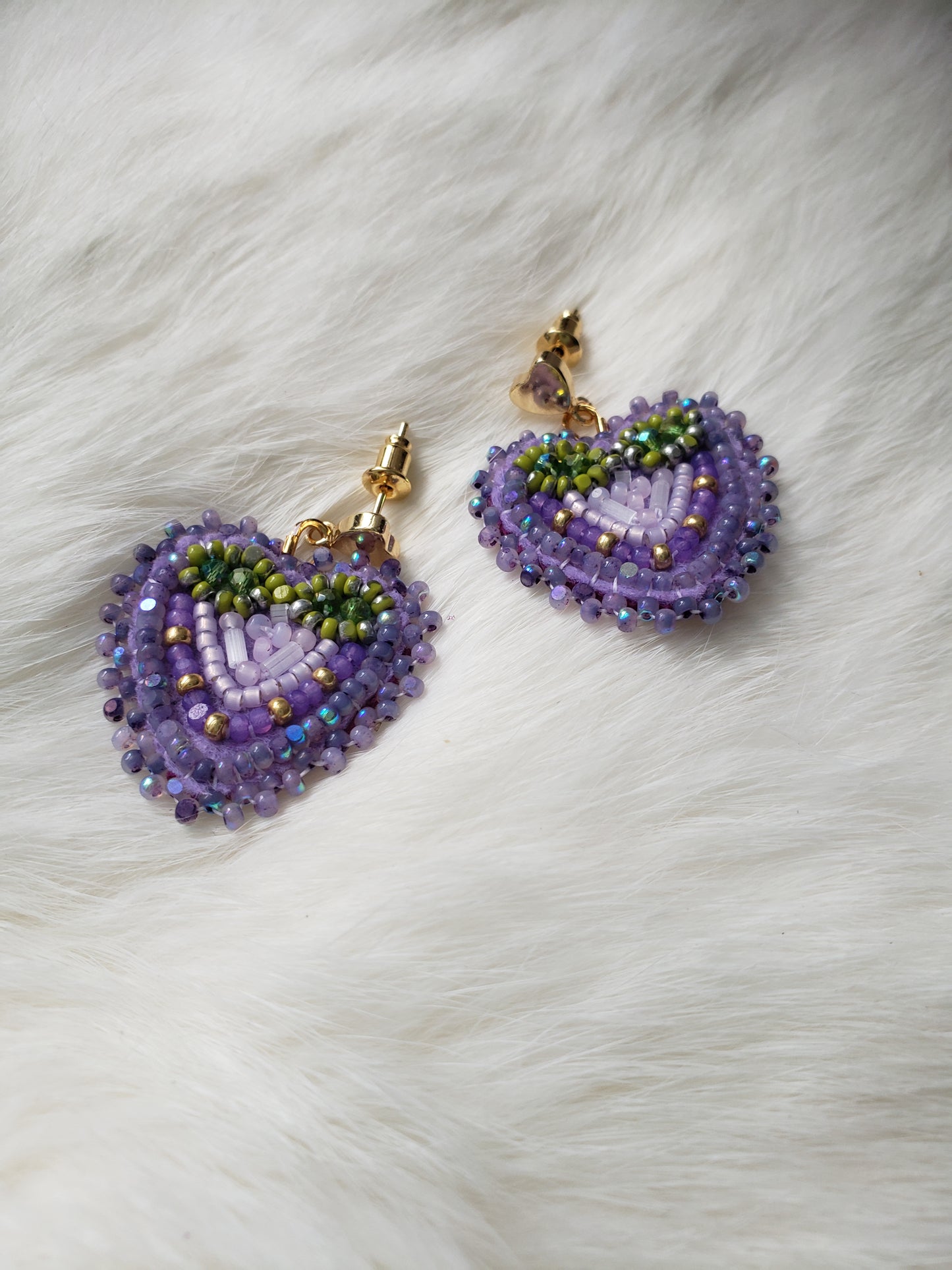 Strawberry Heart Earrings