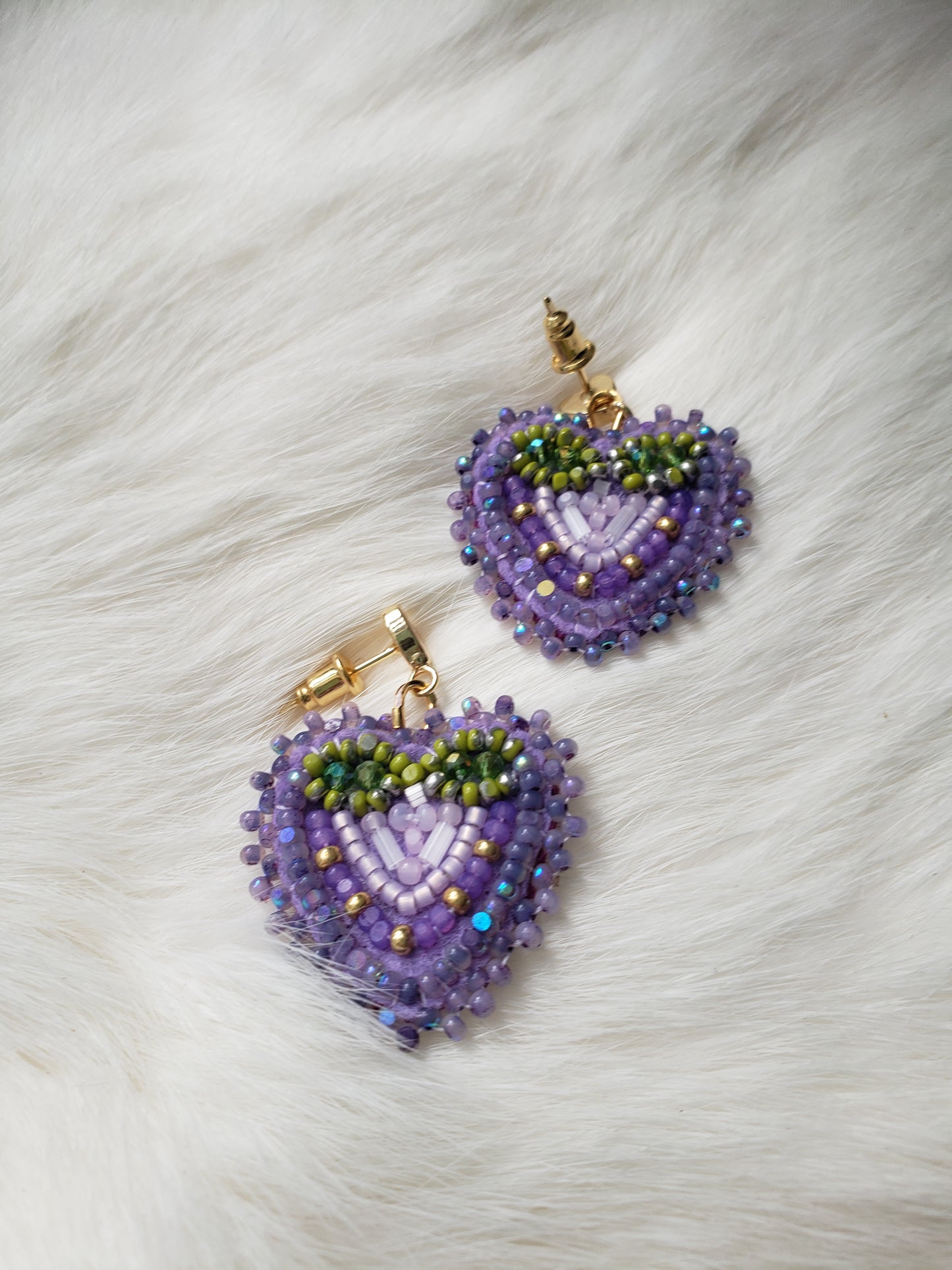 Strawberry Heart Earrings