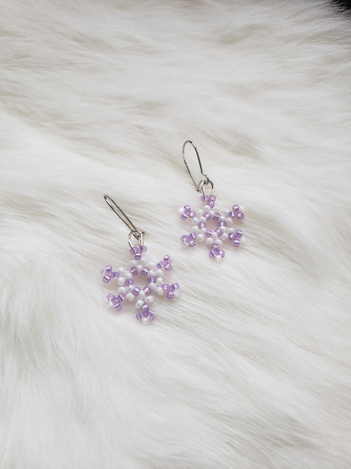 Purple Snowflakes