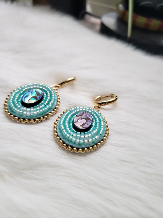 Abalone Earrings