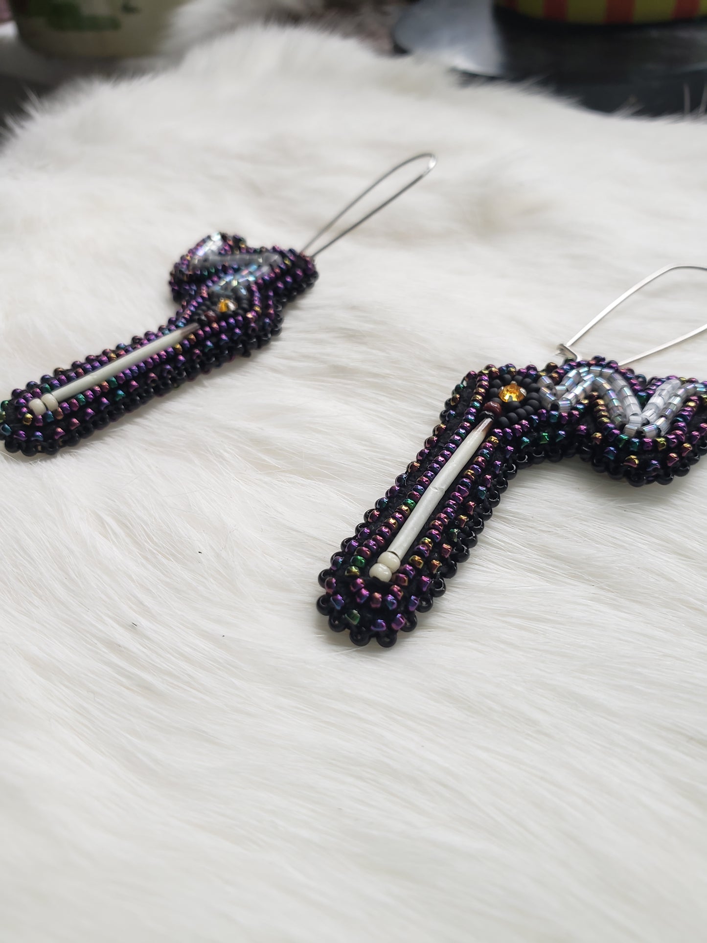 Matchstick Earrings
