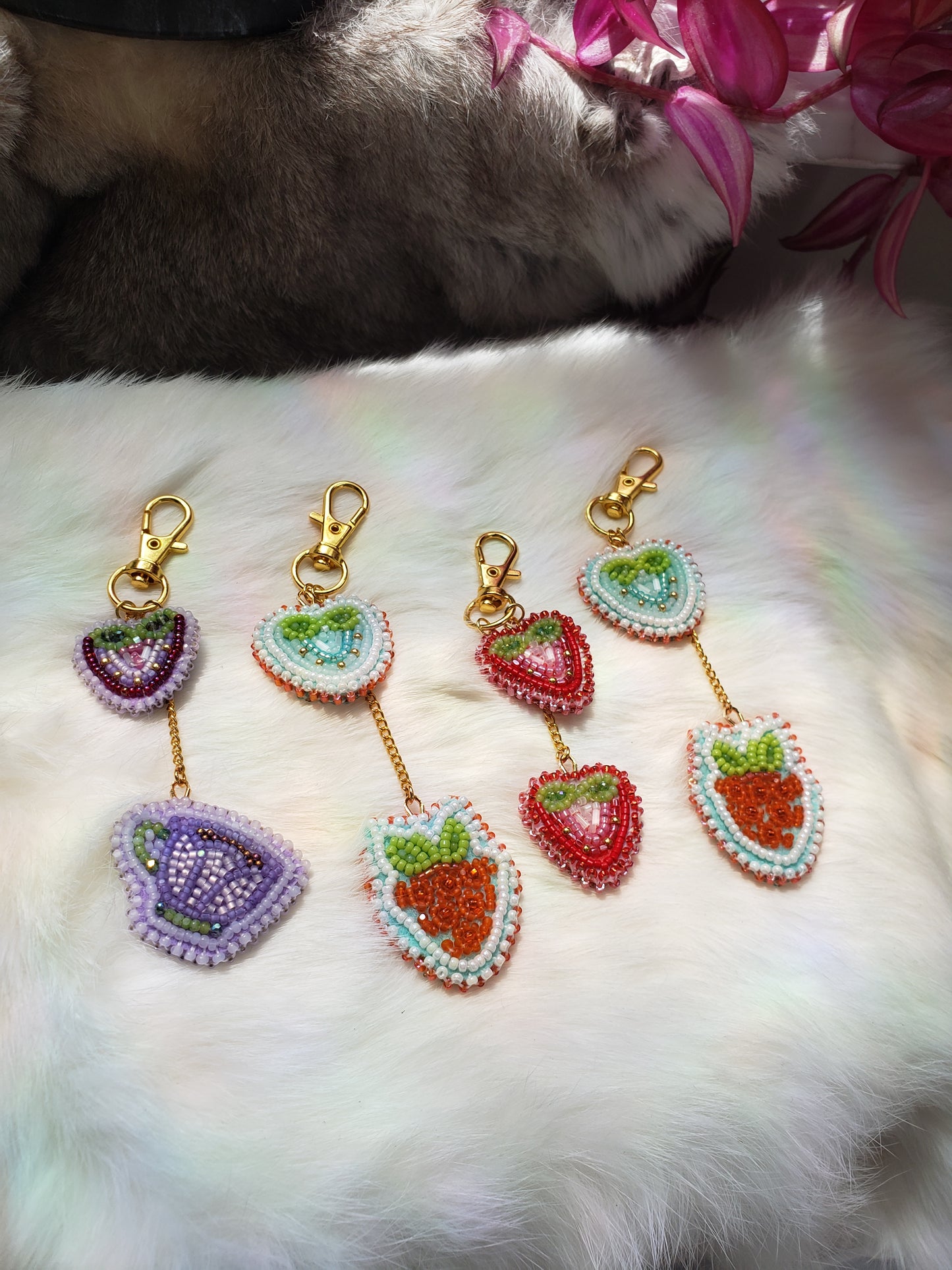Cloudberry Bag Charm