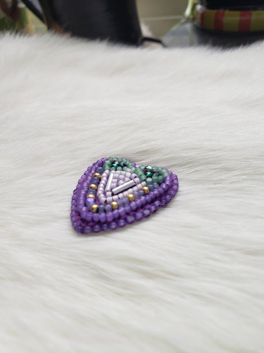 Purple Strawberry Magnet