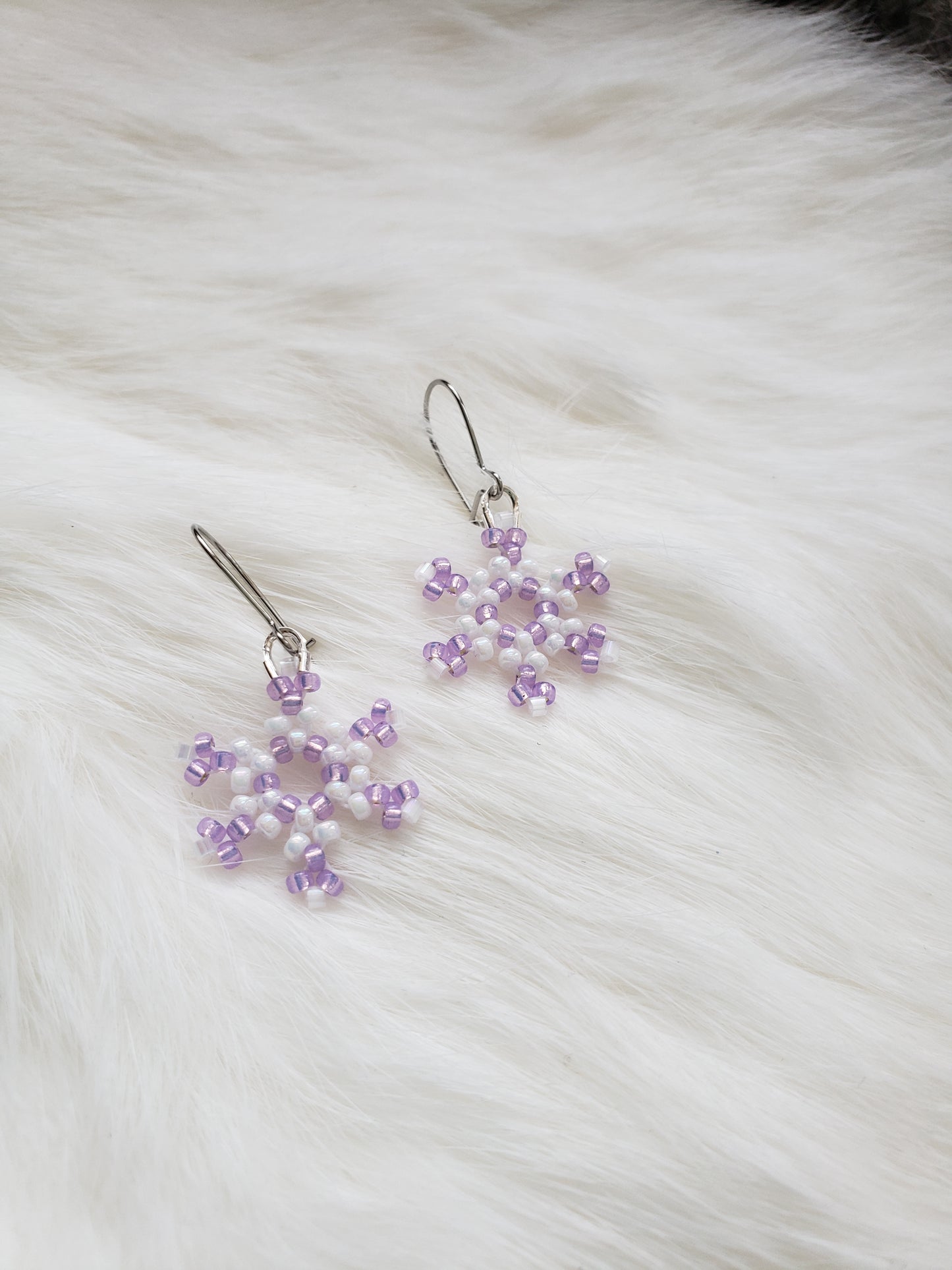 Purple Snowflakes