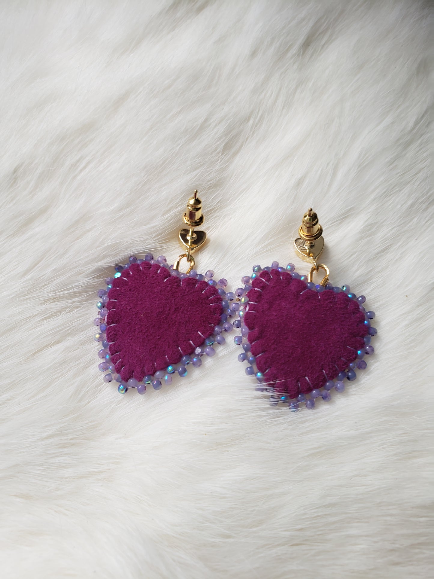 Strawberry Heart Earrings