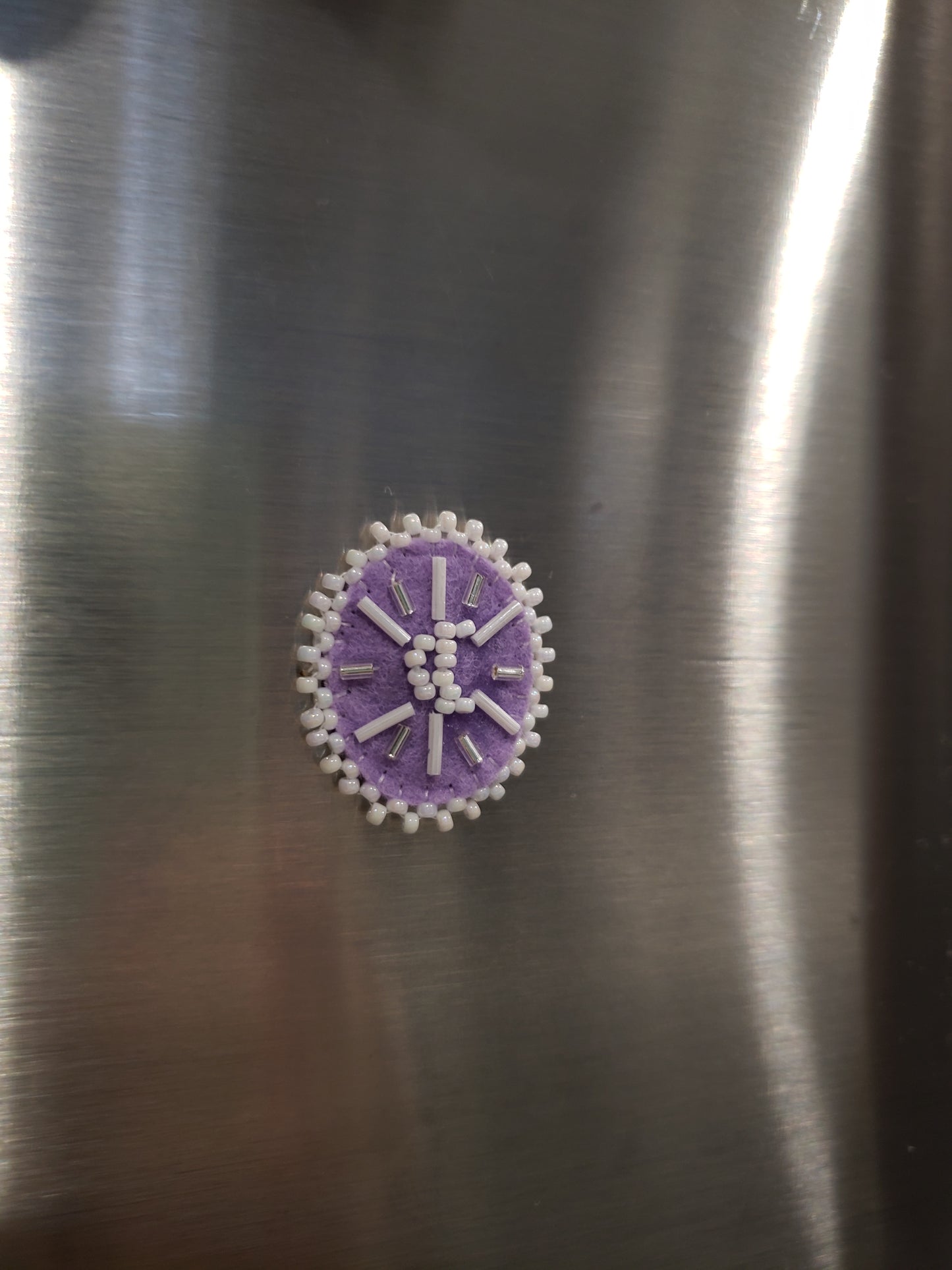 Moon Fridge Magnet