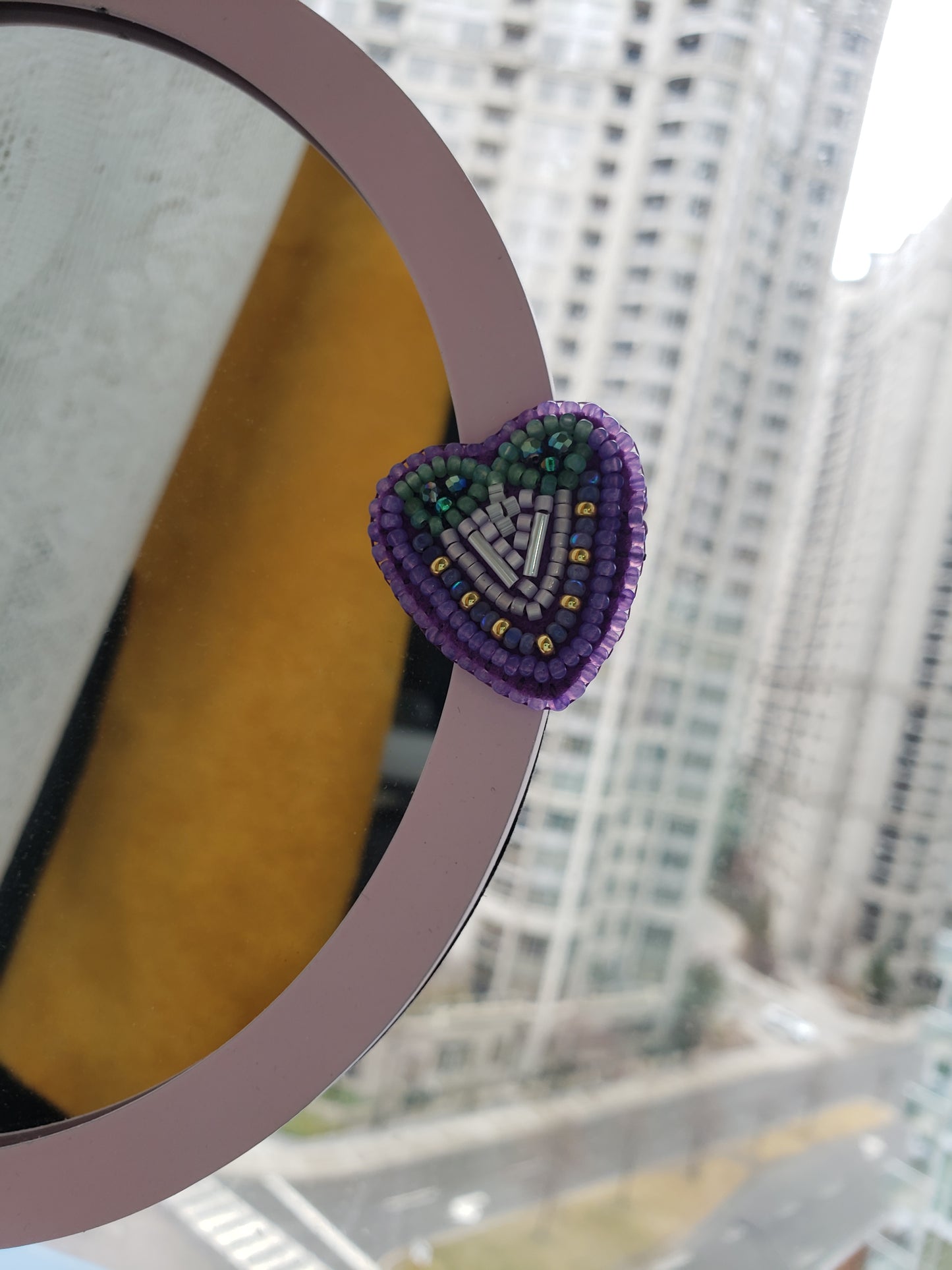 Purple Strawberry Magnet
