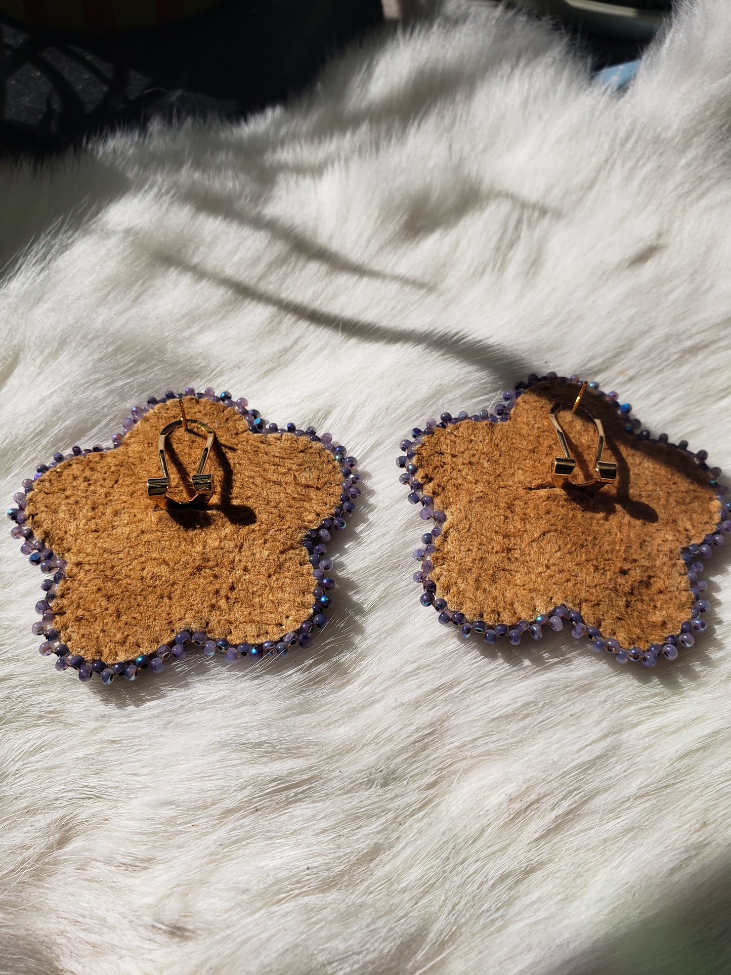 Large Forget-Me-Not Earrings