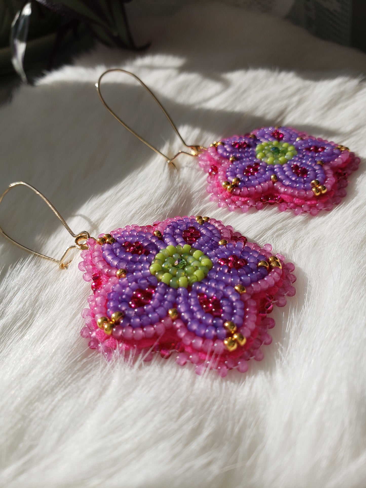 Bright Flower Earrings