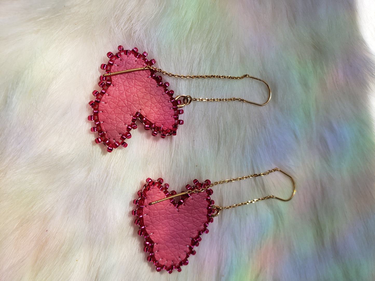 Bright Purple Blueberry Earrings