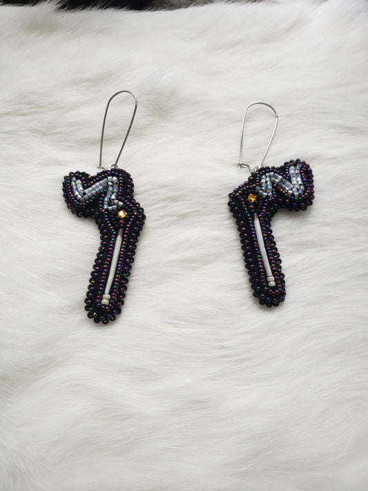 Matchstick Earrings