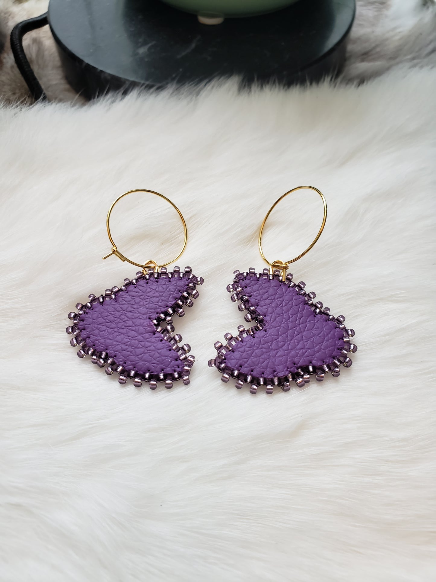 Purple Blueberry Hoops