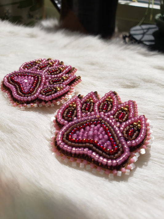 Bear Paw Earrings