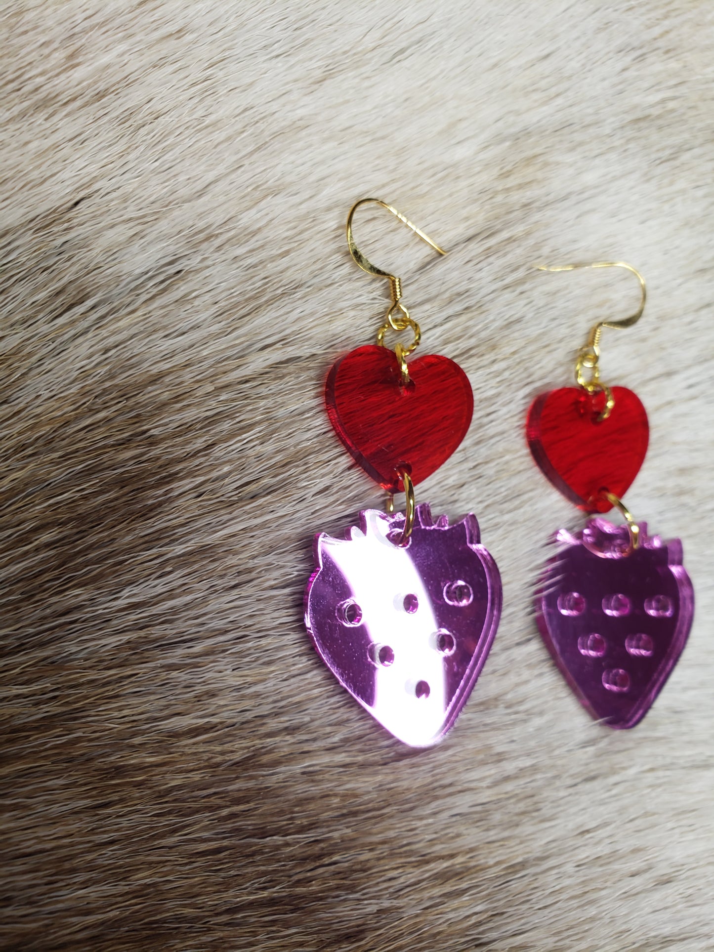 Heartberry Earrings