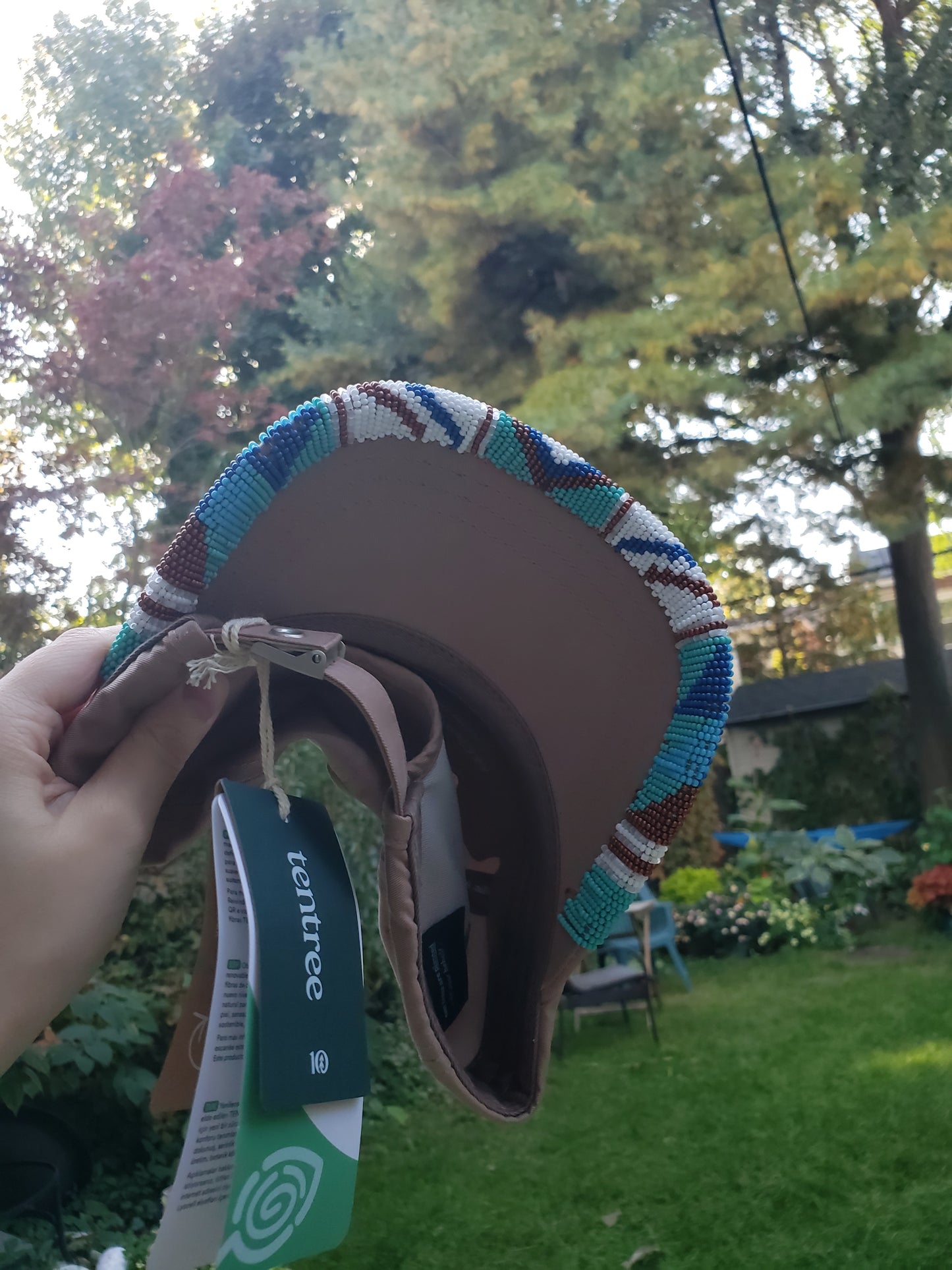 Sasquatch Beaded Hat